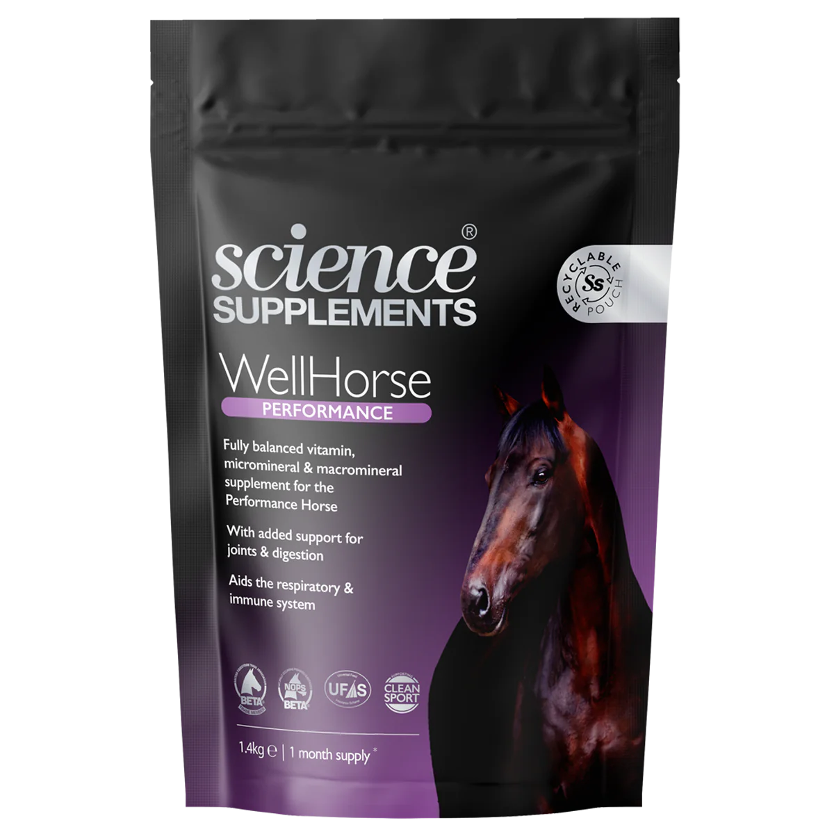 Science Supplements WellHorse Performance | Horse Feed Balancer 1.6kg Refill