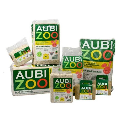 Aubizoo Hemp Bedding for small animals 3kg