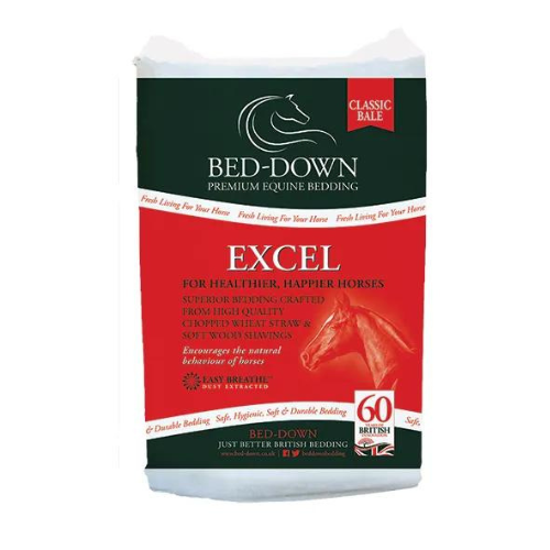 Bed Down Excel Chopped Straw & Shavings 20kg