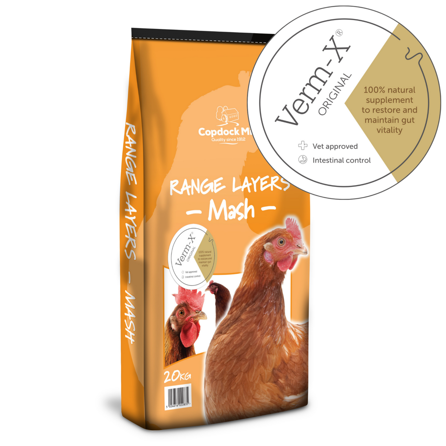 Copdock Mill Layers Mash with VERM-X 5kg