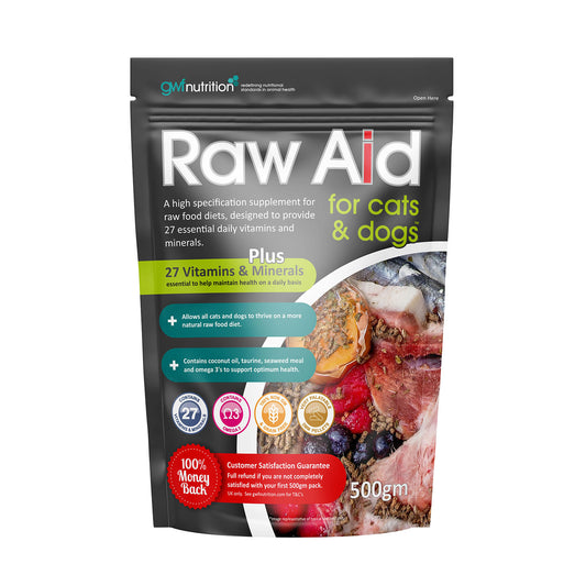 GWF Raw Aid for Cats and Dogs
