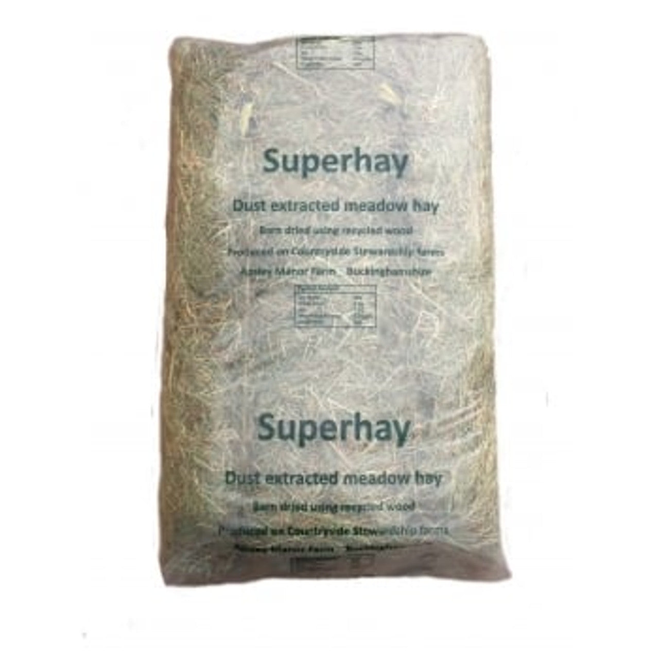 Super Hay (Dust extracted bagged bale)