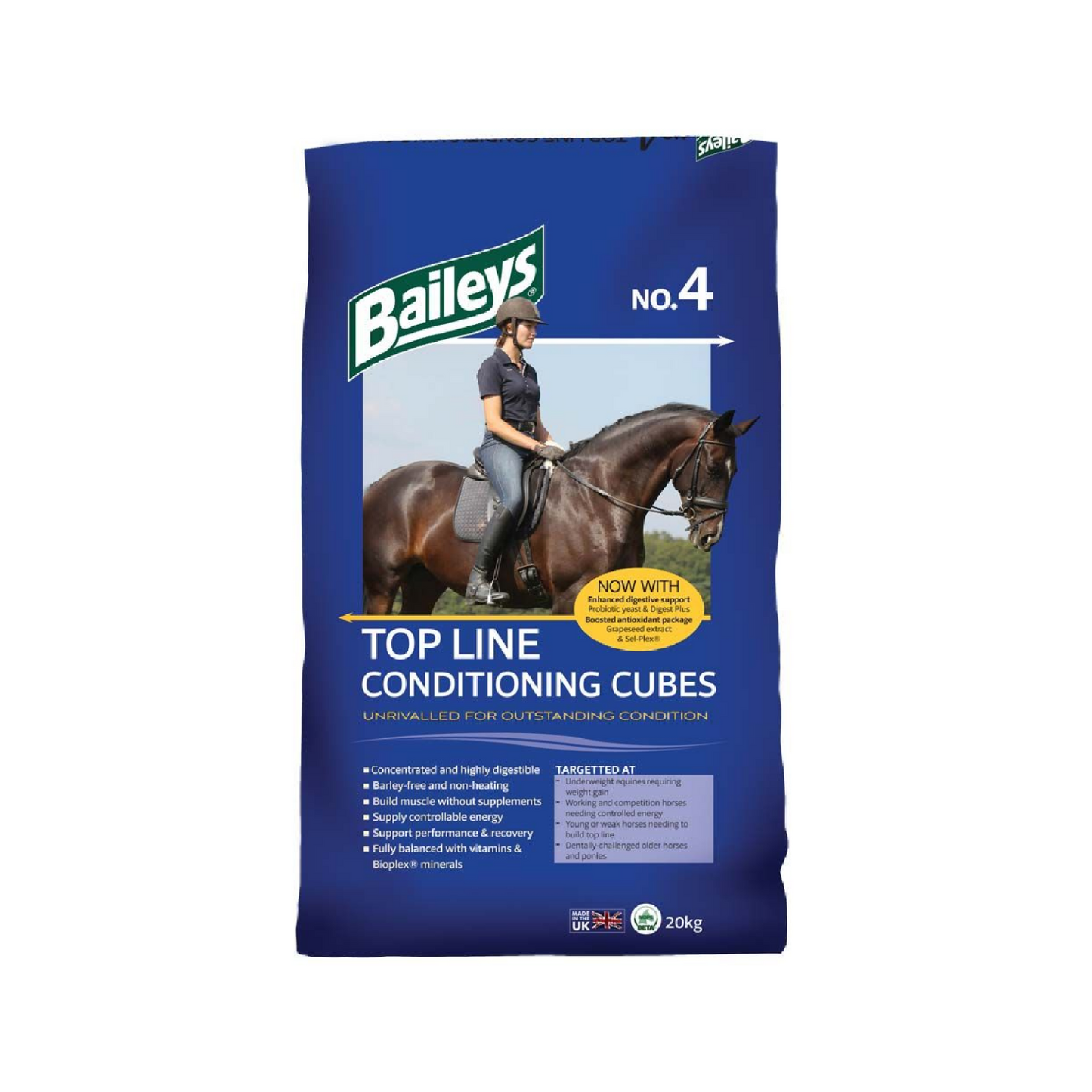 Baileys No 4 Top Line Conditioning Cubes 20kg