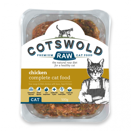 Cotswold Chicken Mince FOR CATS 500g