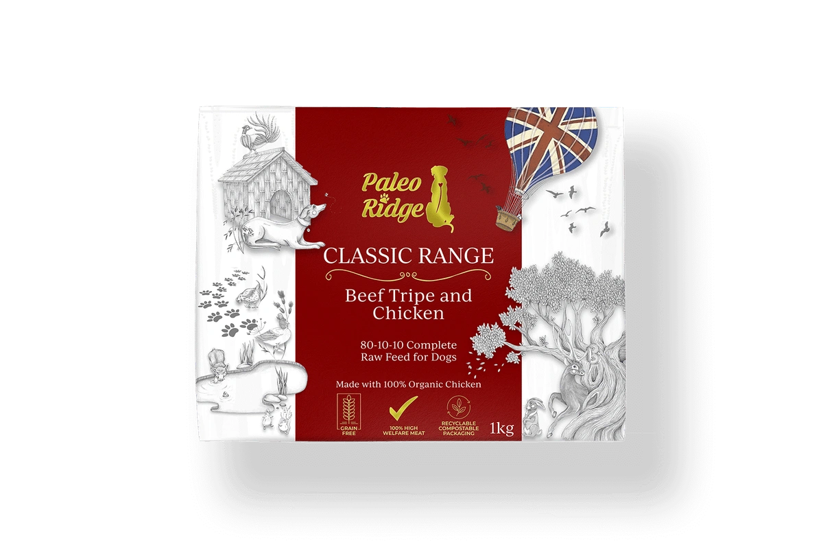 Paleo Ridge Classic Beef Tripe and Chicken 500g