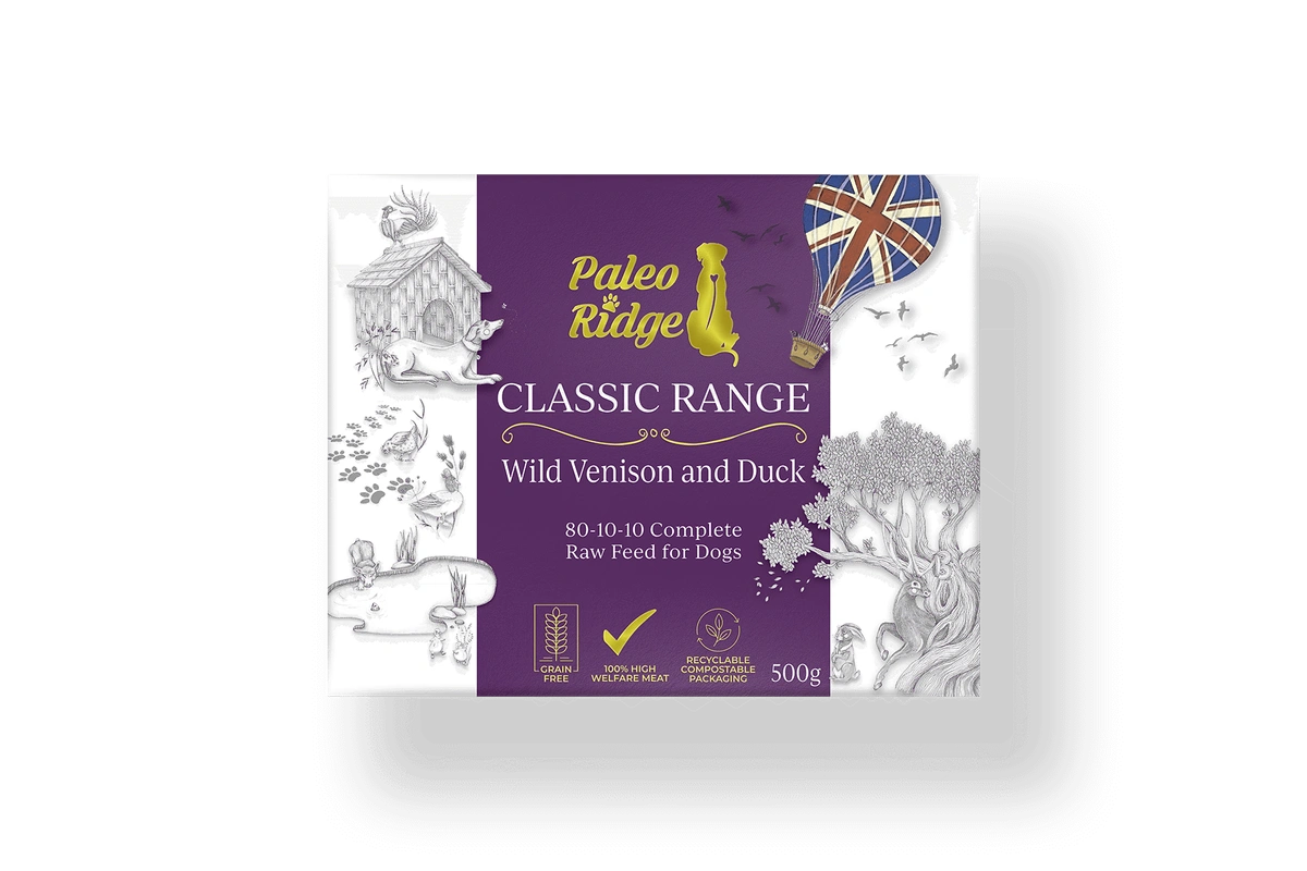 Paleo Ridge Classic Wild Venison and Duck 500g