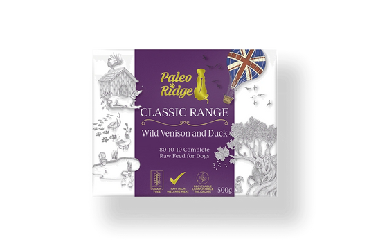 Paleo Ridge Classic Wild Venison and Duck 500g