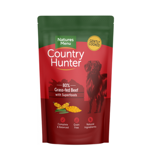 Country Hunter Grass Grazed Beef Pouches 6 x 150g