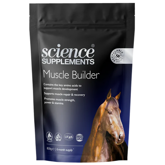 Science Supplements Muscle Builder 830g | Horse Muscle Building Supplement