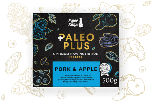 Paleo Plus Pork and Apple 500g