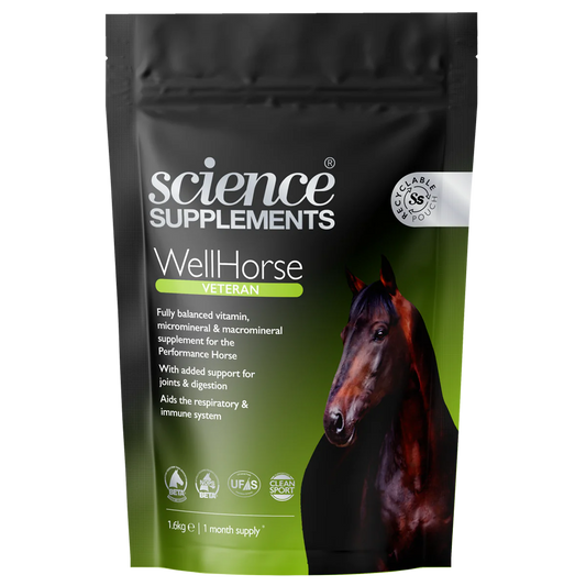 Science Supplements WellHorse Veteran | Horse Feed Balancer 1.6 kg Refill