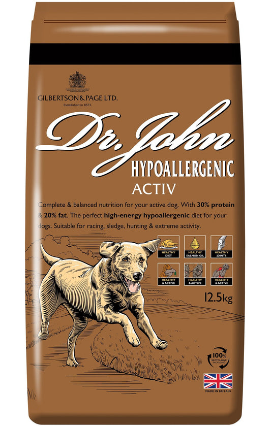 Dr John Hypoallergen Activ 12.5kg