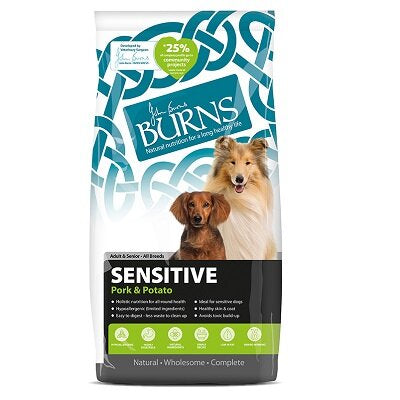 Burns Sensitive Pork & Potato 12kg