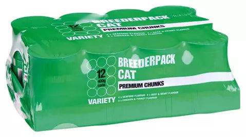 Kennelpak Premium Chunks Wet Cat Food 12 X 400G