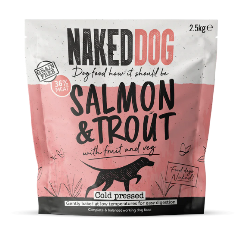 Naked Dog Cold Pressed Salmon & Trout 2.5kg