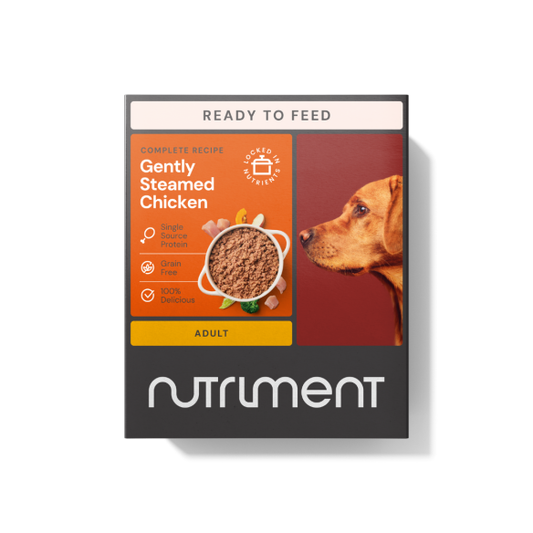 Nutriment Gently Steamed Recipe - Chicken for Dogs 395g