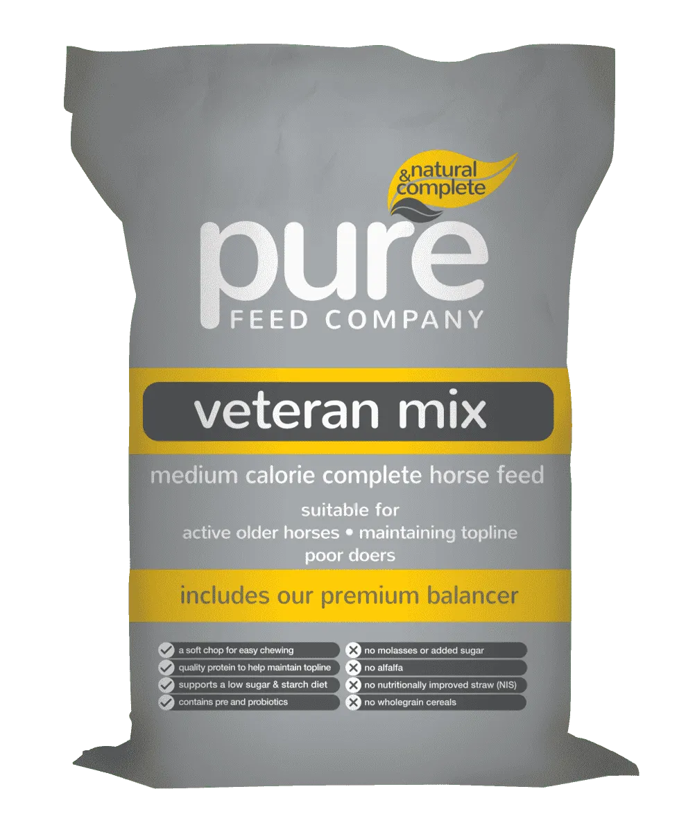 Pure Feeds Veteran Mix 15kg