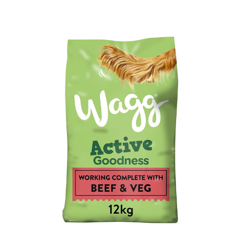 Wagg Adult Active Goodness Beef & Veg 12kg